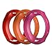 Awinner Samsung Gear S2 (SM-R720/R730) Case, Shock-Proof and Shatter-Resistant Protective Band Cover Case (NOT FIT S2 Classic SM-R732 & SM-R735) (Red,Pink,Orange)