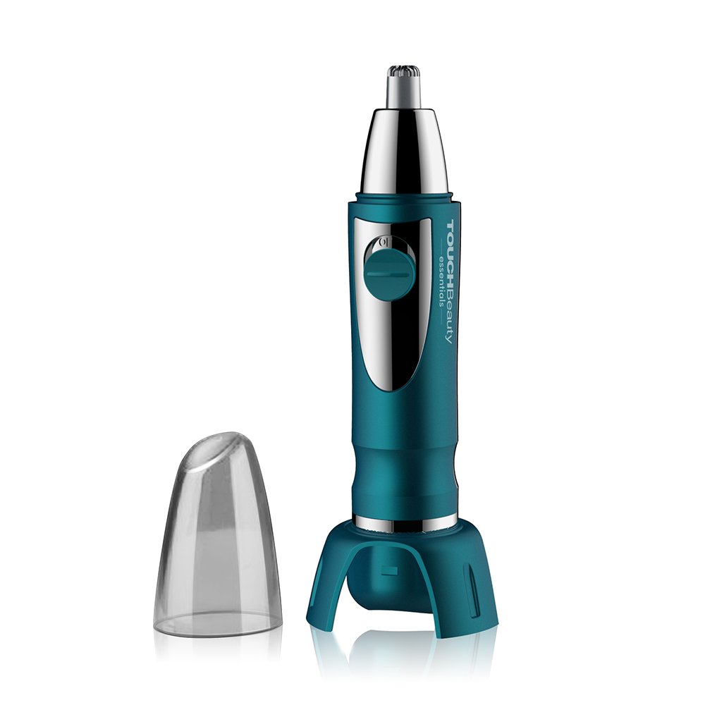 TOUCHBeauty AG-0616B LED Ohren und Nasenhaar Trimmer Elektrischer Haar Groomer(Blau)