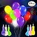 LED Light Up Balloons – 24 Pack - Mixed Colors – Premium Party Lights – Ideal for Parties, Birthdays and Wedding Decorations – Lasts 8-24 Hours – Fillable with Helium, Air, or Water - by DG Sports