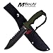 13" Tactical Survival Rambo Hunting Fixed Blade Knife Army Bowie w/Sheath primary