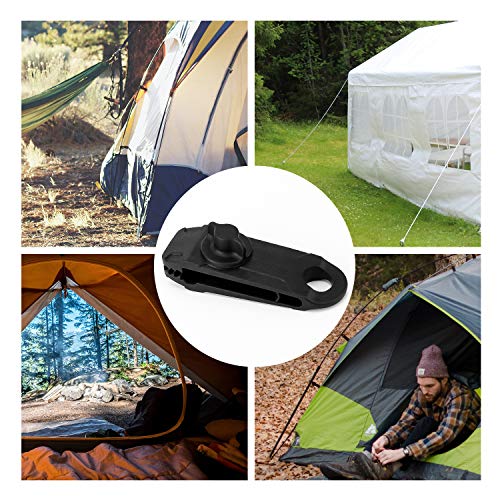 TOYMIS 12 Stuks Tarp Clips Tentclips Lanen Clips Multifunctioneel Tentaccessoire Tentzeil Clips Luifelklem voor Outdoor… - Image 8