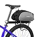 Lixada 13L Multifunctional Bicycle Bag Pannier Back Seat Bag Handbag Shoulder Bag (Without Belt)