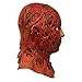 Molezu Halloween Novelty Horror Mask, Costume Party Cosplay Latex Burn Half Face Mask