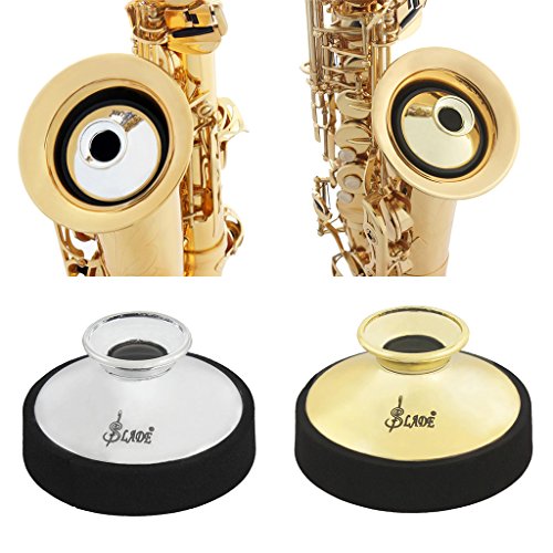 image for D DOLITY Alto Saxophone Mute Sax Muffler Woodwind Instrument Part - Si
