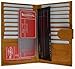 Marshal Genuine Leather Bi-fold Card Holder #1629CF Tan