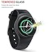 OOTSR (3 Pack) Screen Protector for Samsung Gear S2, Tempered Glass Screen Protector for Samsung Gear S2 Classic/Gear Sport [Crystal Clear] [Anti-Scratch]