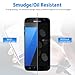 ICHECKEY 2-Pack Samsung Galaxy S7 Screen Protector, 2.5D Full Coverage Tempered Glass Screen Protector Cover for Samsung Galaxy S7-Black