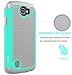 OEAGO LG K4 LTE Case, LG Spree Case, LG Rebel LTE Case Cover Accessories - Shock-Absorption Dual Layer Defender Protective Case Cover for LG K4 LTE/LG Spree/LG Rebel LTE/LG Optimus Zone 3 - Mint