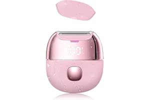ORVINA Electric Razors for Women, Mini Electric Shaver for Women,Rechargeable Portable Cordless Shaver for Legs, Wet/Dry Razor Grooming Kit, Bikini Trimmer for Lady Grooming Sensitive Skin (Pink)