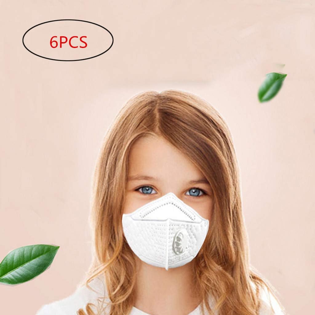 Doreleven Face Masks N95 Particulate Respirator Masks with Valve Kids PM2.5 Dust mask