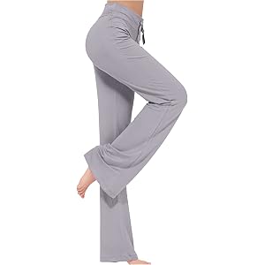 YANEAGOILED Womens Flare Yoga Pants High Waist Tummy Control Flared Leggings Bell Bottom Gym Workout Leggings Summer Pant