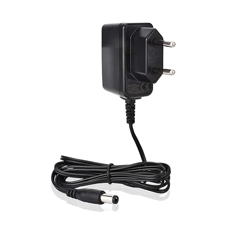 ELUTENG AC-DC Universal Netzteil 5V 1A 5.5mm x 2.1mm 5W Direct Current Power Adapter Unterstützt 100V~240V 12CM Schwarz AC Ne