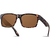 LYZOIT Extra Large Sunglasses for XL Big Wide Heads Mens Polarized XXL Oversized Square Sun Glasses