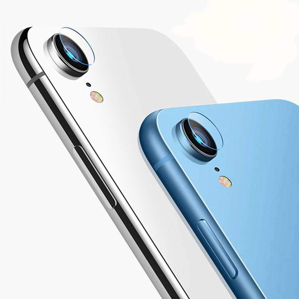 DOHUI for iPhone SE 2020 Camera Lens Protector, Ultra-thin Transparent Camera Lens Flexible Tempered Glass Protector Film for iPhone SE 2020-3 Pack