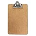Advantage Hard Board Clipboard with High Capacity Clip, Memo Size 6