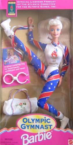 Barbie Olympic Gymnast 1996 Atlanta Games Doll