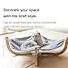 pidan Cat Hammock Cat Beds for Indoor Lounge Pet Beds for Cats Wooden Frame Hanging Beds
