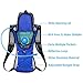 Hydration Backpack with 2L Hydration Bladder Water Backpack for Hiking Hydration Pack for Running Cycling Hiking Festival Gear.