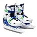 Premium Adjustable Ice Skates for Boys and Girls, Super Comfortable Padding and Reinforced Ankle Support, Fun to Skate, Size Medium (1-4)