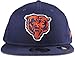 New Era Men's Navy Chicago Bears Head Basic 9FIFTY Adjustable Snapback Hat