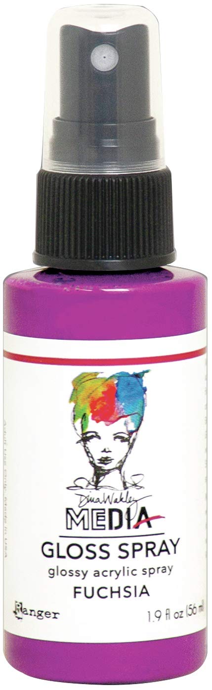Ranger - Dina Wakley Media Gloss Sprays - Fuchsia