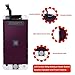 Brinonac Screen Replacement for iPhone 6 4.7 inch LCD Digitizer Touch Screen LCD Replacement Screen Frame Assembly Full Set with Tools and Screen Protector (White)
