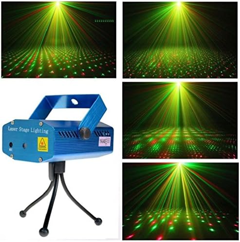 Ledona Mini Projector Stage Light R&amp;G Dj Disco Laser Party Lighting Xmas Show Usa Ship