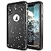 SNOWFOX iPhone Xs/iPhone X Waterproof Case, Underwater Full Sealed Cover IP68 Certified for Waterproof Snowproof Shockproof and Dustproof with Built-in Screen Protector for iPhone X/Xs (Black)