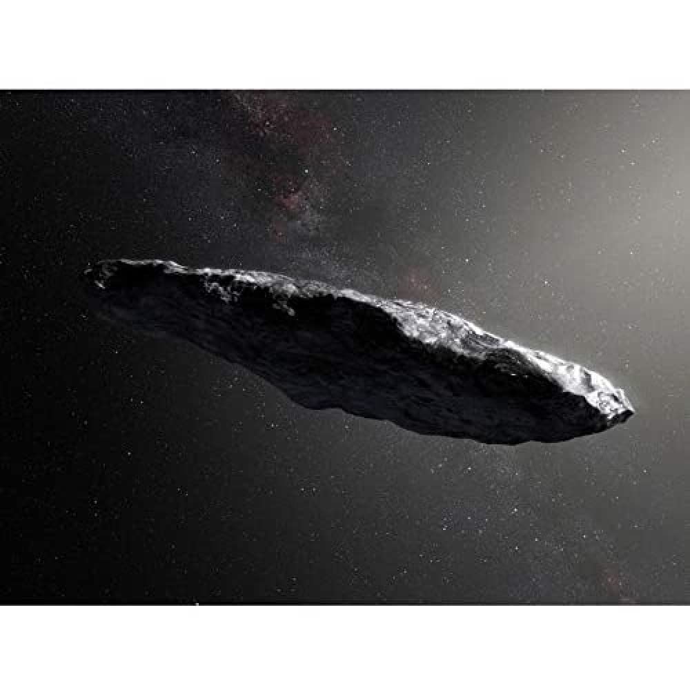 Space ESO Eso1737e Interstellar Asteroid Oumuamua Art Print Canvas Premium Wall Decor Poster Mural