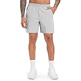 HeyNuts Infinite Men's Linerless Shorts 7", Athletic Running Workout Sports Quick Dry Lightweight with Pockets