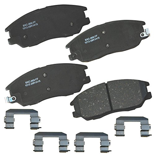 Bendix Premium SBC1013 Ceramic Front Brake Pads for Hyundai XG350 2005-2003, Ki…