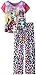Monster High Big Girls' Leopard Short Sleeve Pant Set