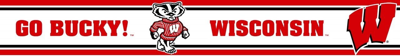 University of Wisconsin Badgers - Wallpaper Border