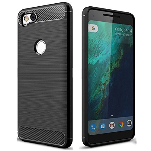 Google Pixel 2 XL Case, Pixel2 XL Case, Cruzerlite Carbon Fiber Shock Absorption Slim Case for Google Pixel 2 XL(2017)