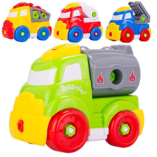 Disassembly Assembly Toys Kids Baby Early Learning Puzzle Educational Toys 1Pc Construction Vehicle