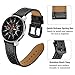 BONSTRAP Genuine Leather Watch Bands Replacement for Samsung Galaxy Watch 46mm Bands/Samsung Gear S3 Frontier/S3 Classic Bands Bracelet Mens Womens