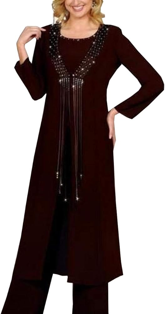 amazon mother of the bride pant suits plus size