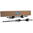 TRQ Front CV Axle Shaft Assembly Set Compatible with 2015-2018 Nissan Altima 2016-2020 Maxima
