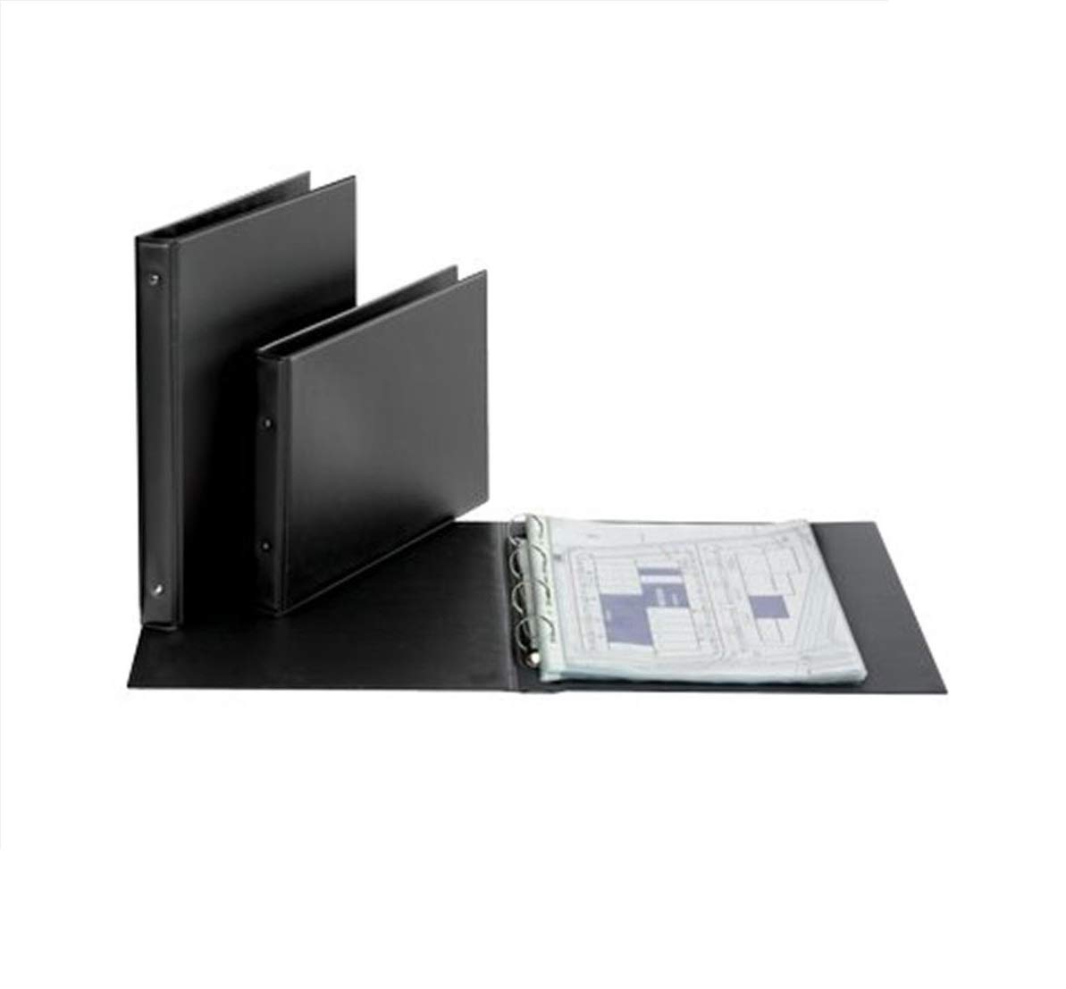 Favorit 100460393 Folder Ring Binder Black