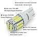 T10 168 LED Bulb SAFEGO 194 W5W 2825 Wedge White 10SMD 7020 LED Bulbs Super Bright Replacement Lights Side Lamps Interior Light Pack of 4