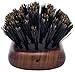 Spornette Deville Sculpting Hair Brush #343 Soft Boar Bristle, Wood Handle, Cushioned Smoothing Brush for Daily Maintenance, Finishing & Adds Shine to Brush Outs and Blow Outs