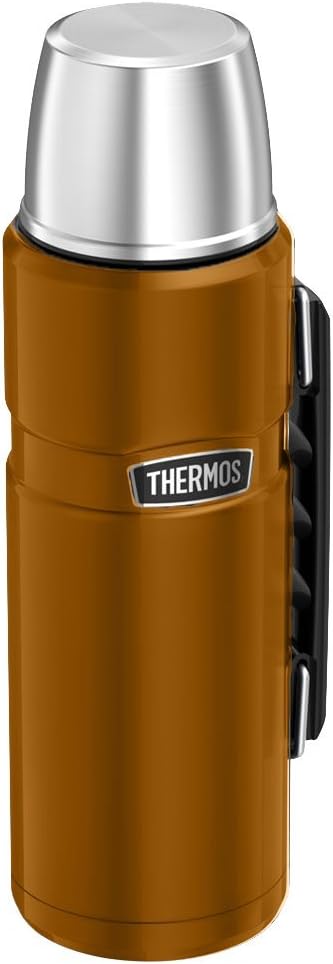 Thermos, Stainless King Copper Travel Flask (1.2L), Premium Leak Proof Insulated Tea & Coffee Flask for Hot & Cold Drinks - Image 4
