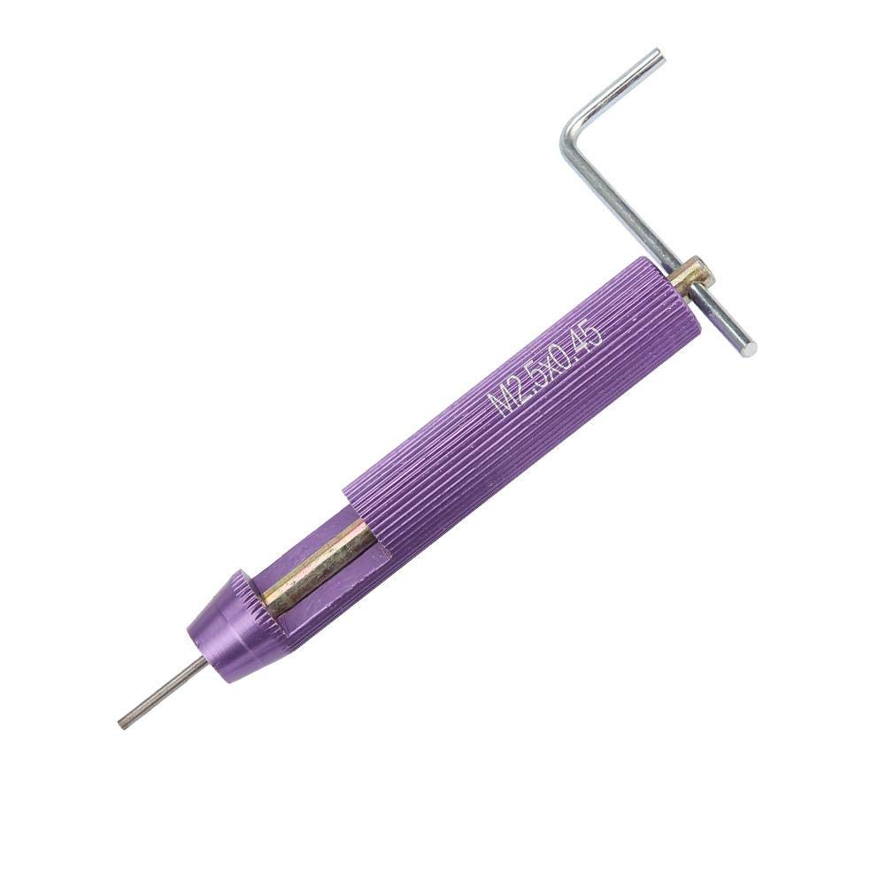 Thread Repair Kit, M2.50.45 Screw Threaded Inserts Repair Tool Set Wire Insert Installation Kit hex Socket Tool Thread Repair Tool Kit: Industrial & Scientific