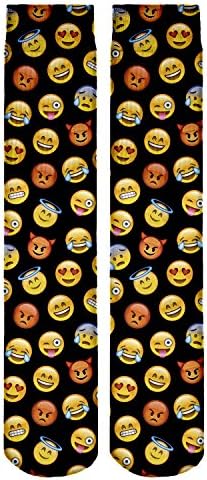 Mens Women's Funny Socks All Over Printed High Hipster Teenager Fashion Weed