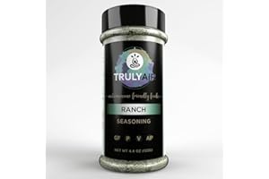 Truly AIP Ranch Seasoning Mix - Paleo, Keto, Whole 30 & Autoimmune Protocol Friendly – Makes AIP Salad Dressing & Vegetable Dip – Dairy, Soy, Oil, Egg & Sugar Free (4.4 Oz (125 g))