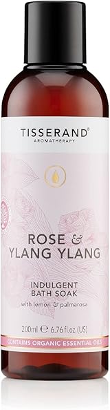 Tisserand Nature's Spa Rose Ylang Ylang Bath Soak 100% Natural Essential Oils