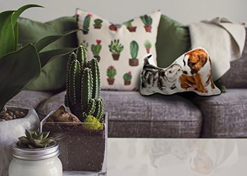 Your Castle Kissen Mit Hunde Aufdruck Fur Ein Tierisches Wohnzimmer Amazon De Kuche Haushalt