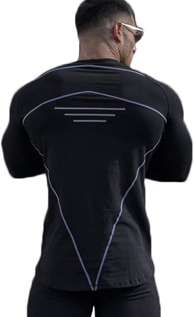 Amazon Wdfwordメンズ タンクトップ トレーニングウェア ジム用tシャツ 吸汗速乾 フィットネス 筋トレ ボディビル 長袖 スポーツウェア メンズ トレーニングベスト ブラック L フィットネス トレーニング シャツ 通販