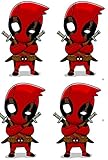 12 Deadpool Stickers 2