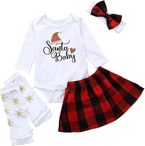 christmas outfit for 6 month old girl